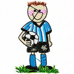 Football Embroidery Design 11 Football Embroidery Design 11